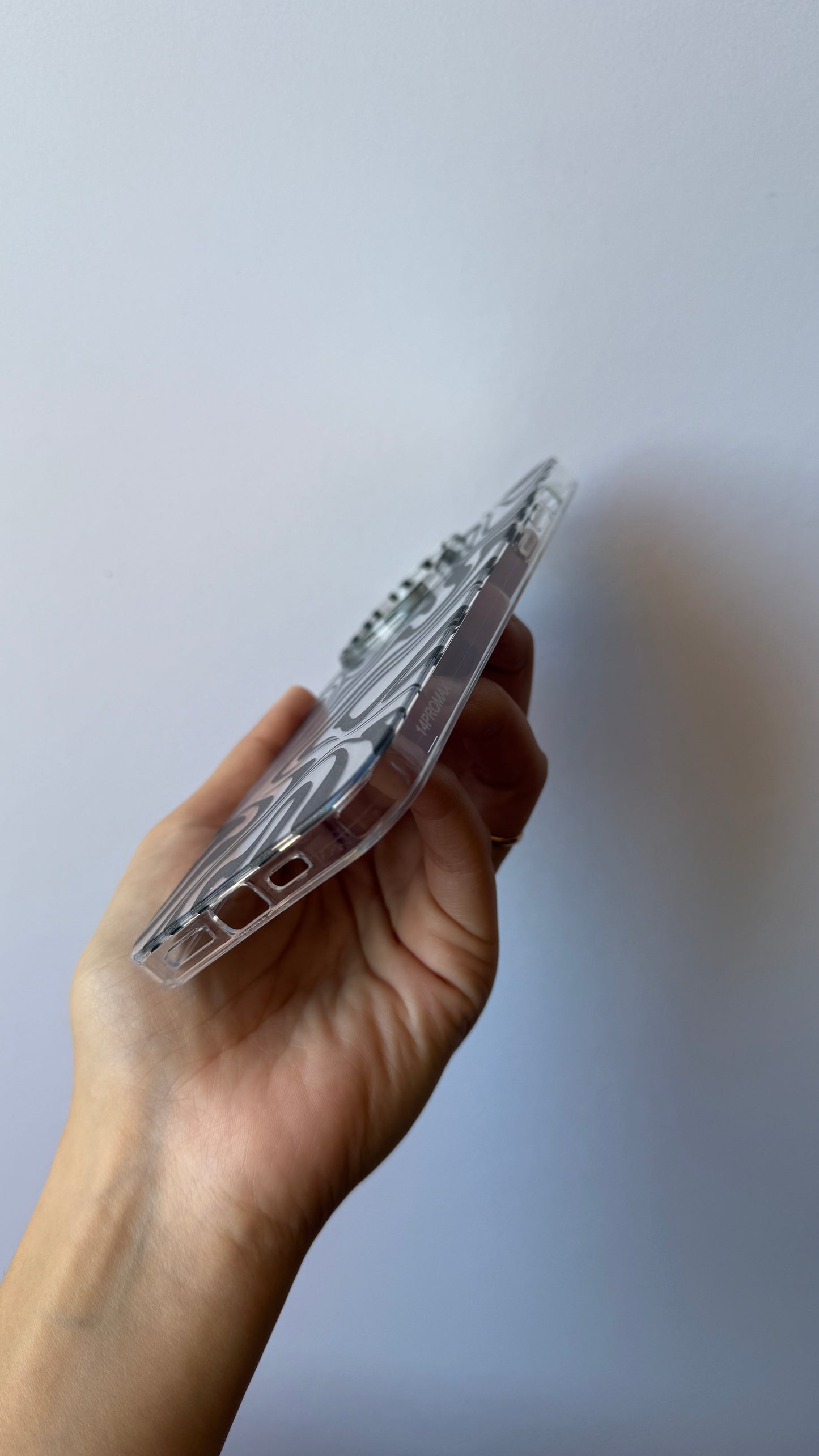 Carcasa iPhone 14 Pro Max - Cebra Silver