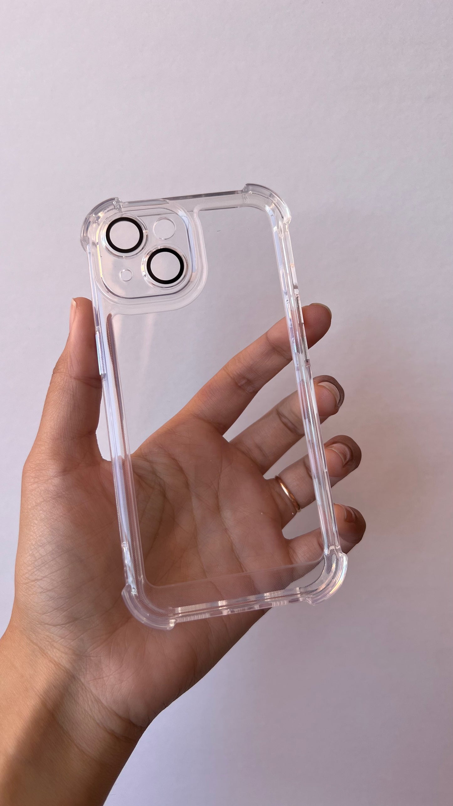Carcasa iPhone 15 - Clear Prot Cámara