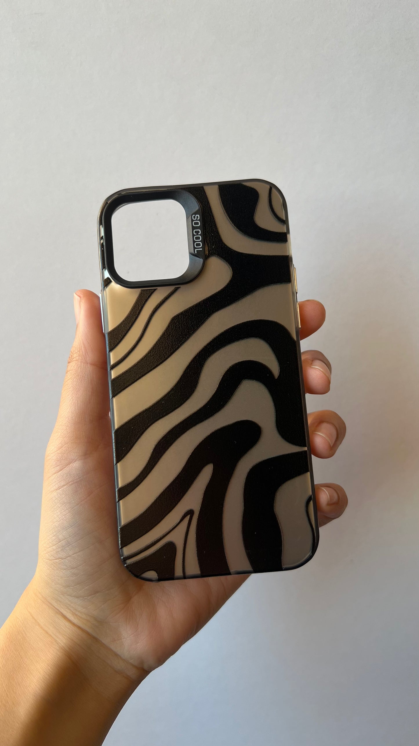 Carcasa iPhone 12 / 12 Pro - Cebra