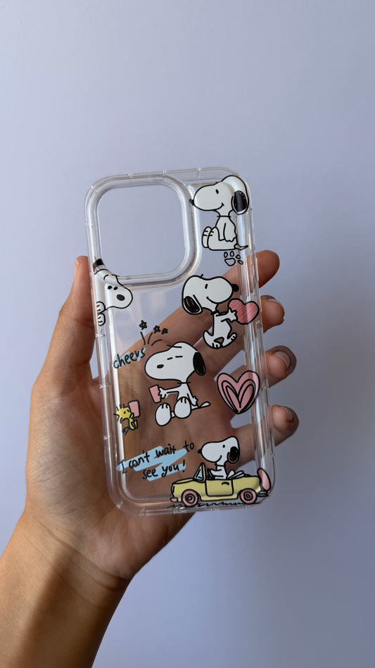Carcasa iPhone 14 Pro - Snoopy