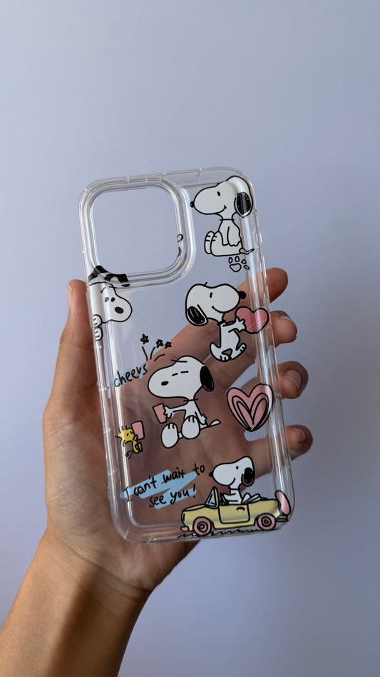 Carcasa iPhone 13 Pro Max - Snoopy