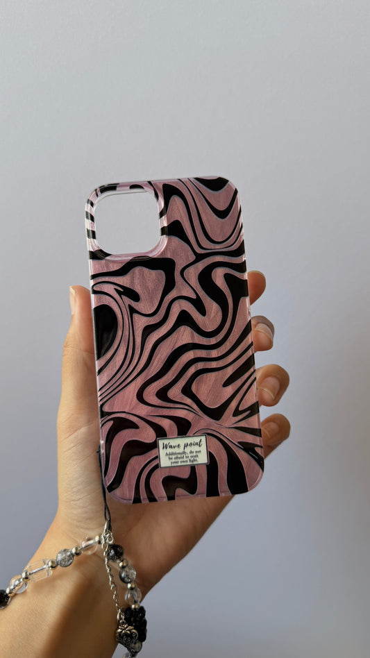 Carcasa iPhone 13/14 - Cebra Pink