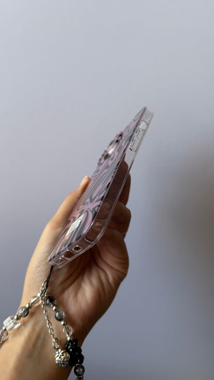 Carcasa iPhone 13/14 - Cebra Pink