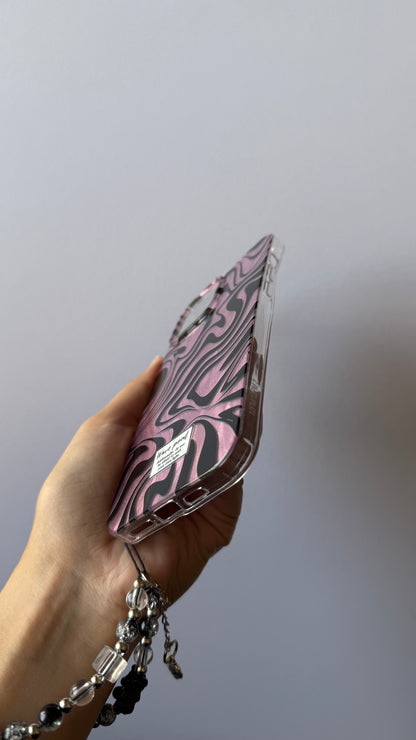 Carcasa iPhone 12 Pro max/13 Pro Max - Cebra Pink