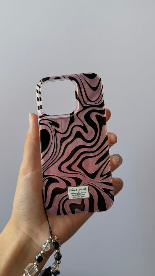 Carcasa iPhone 15 Pro - Cebra Pink