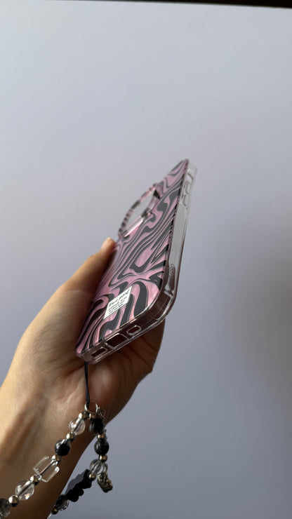Carcasa iPhone 14 Pro - Cebra Pink