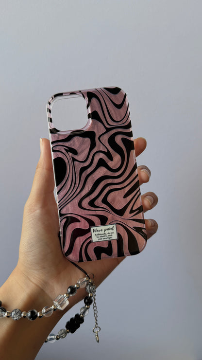 Carcasa iPhone 15 - Cebra Pink