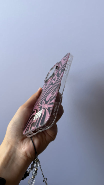 Carcasa iPhone 16 Plus - Cebra Pink