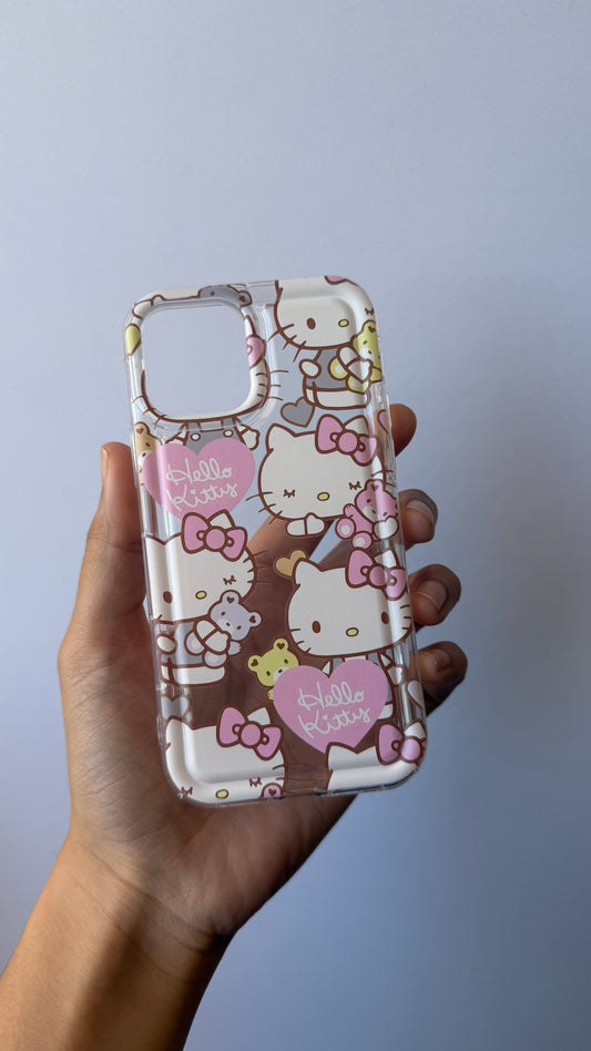 Carcasa iPhone 12 / 12 Pro - Hello Kitty