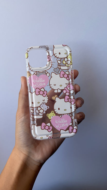 Carcasa iPhone 13/14 - Hello Kitty