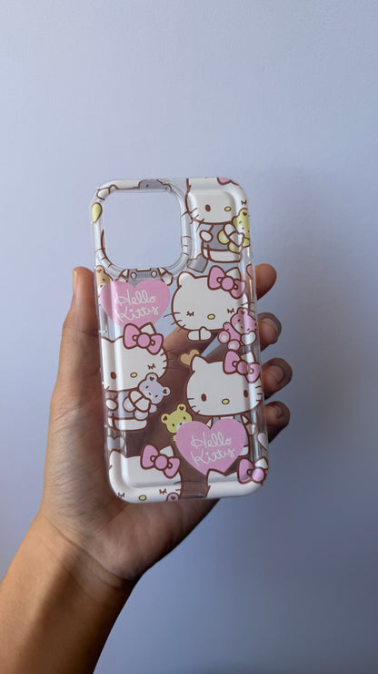 Carcasa iPhone 13 Pro - Hello Kitty