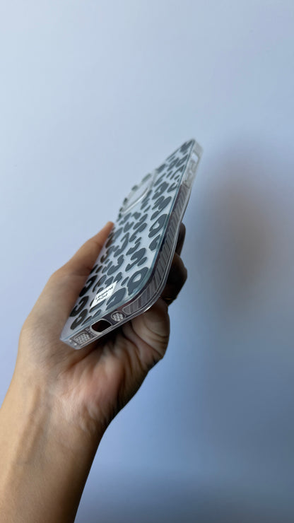 Carcasa iPhone 12/12 Pro - Print Plateada