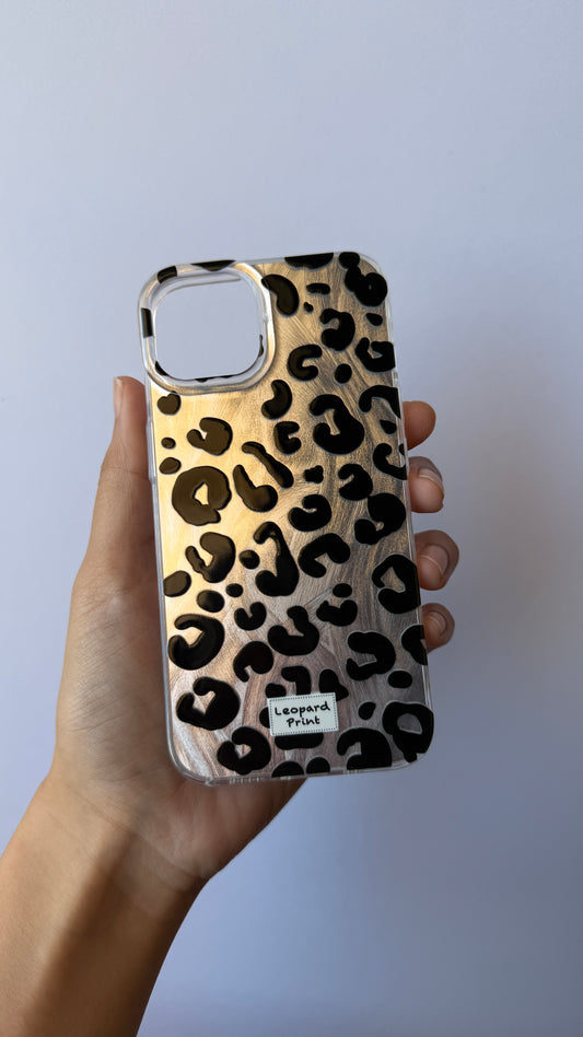 Carcasa iPhone 13/14 - Print Plateada