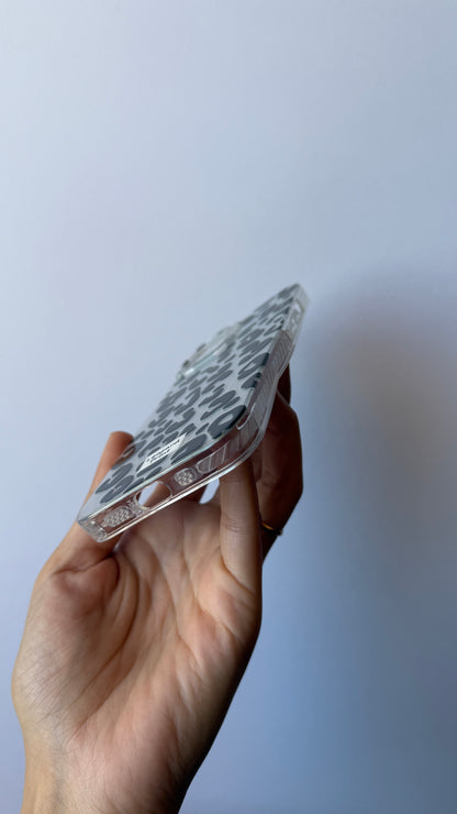 Carcasa iPhone 13/14 - Print Plateada