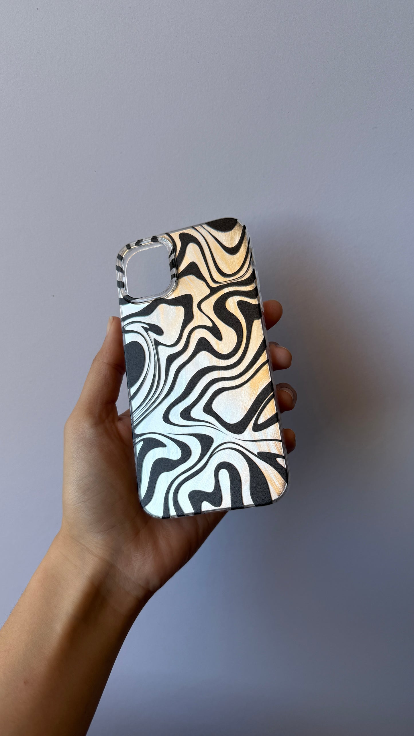 Carcasa iPhone 11 - Cebra Silver