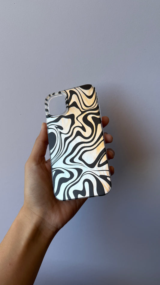 Carcasa iPhone 11 - Cebra Silver