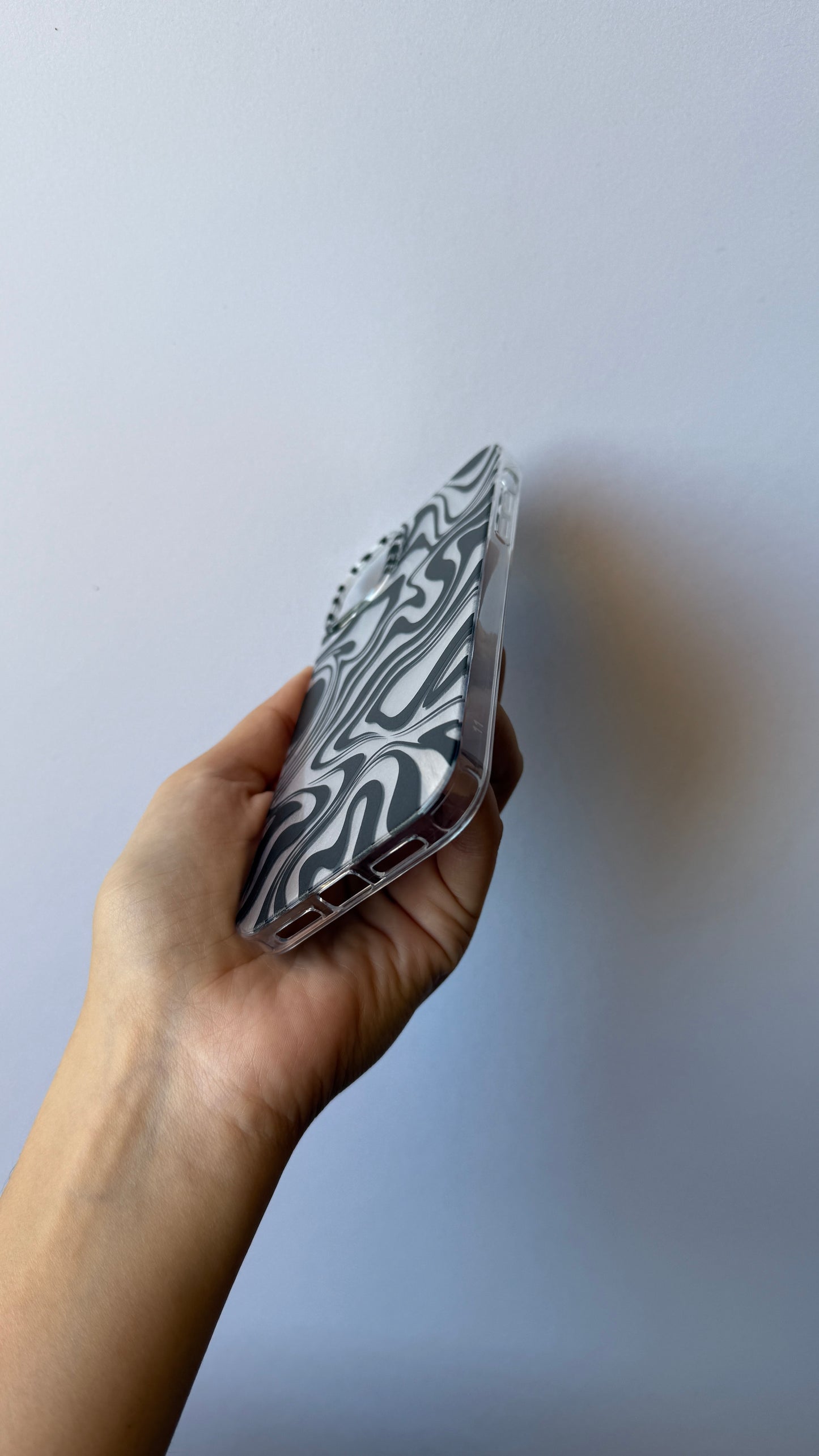 Carcasa iPhone 11 - Cebra Silver