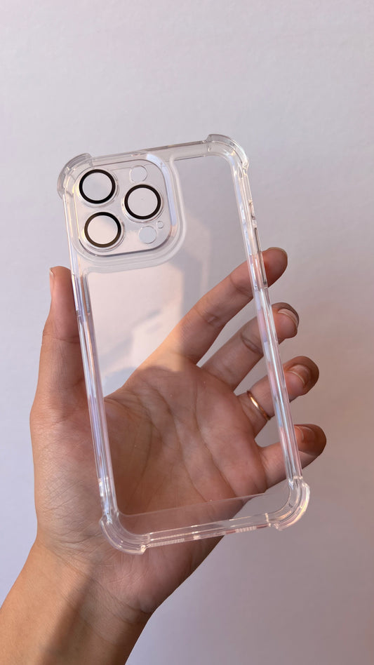 Carcasa iPhone 15 Pro Max - Clear Prot Cámara