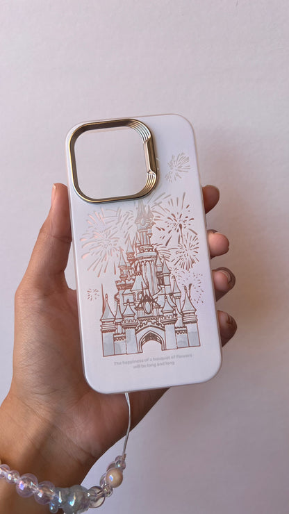 Carcasa iPhone 15 Pro - Castillo Blanca