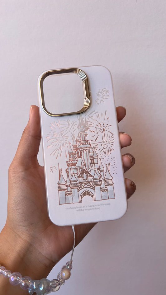 Carcasa iPhone 15 Pro - Castillo Blanca