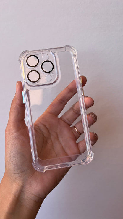 Carcasa iPhone 15 Pro - Clear Prot Cámara