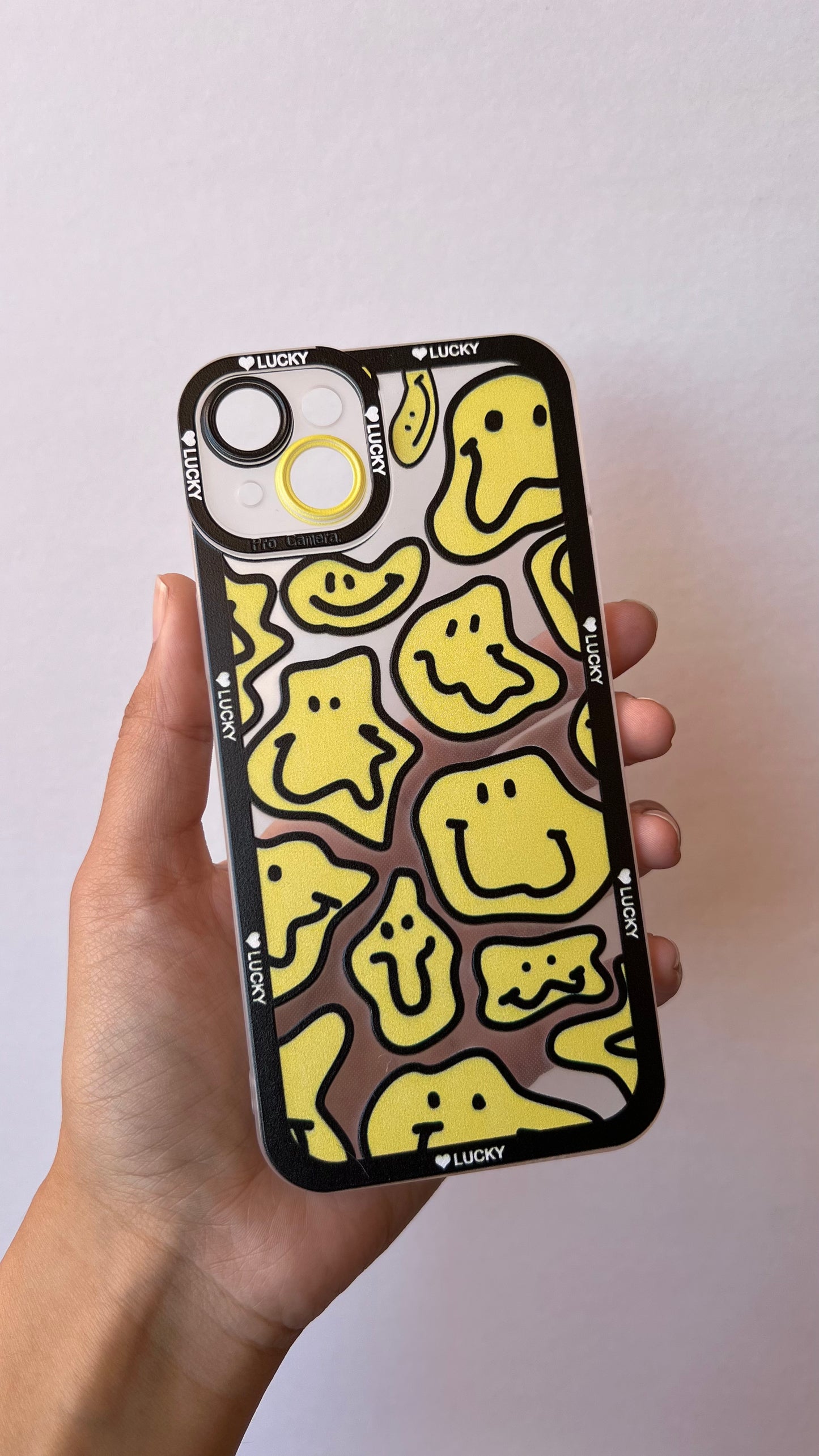 Carcasa iPhone 15 Plus - Happy