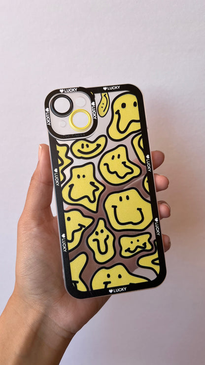 Carcasa iPhone 15 Plus - Happy