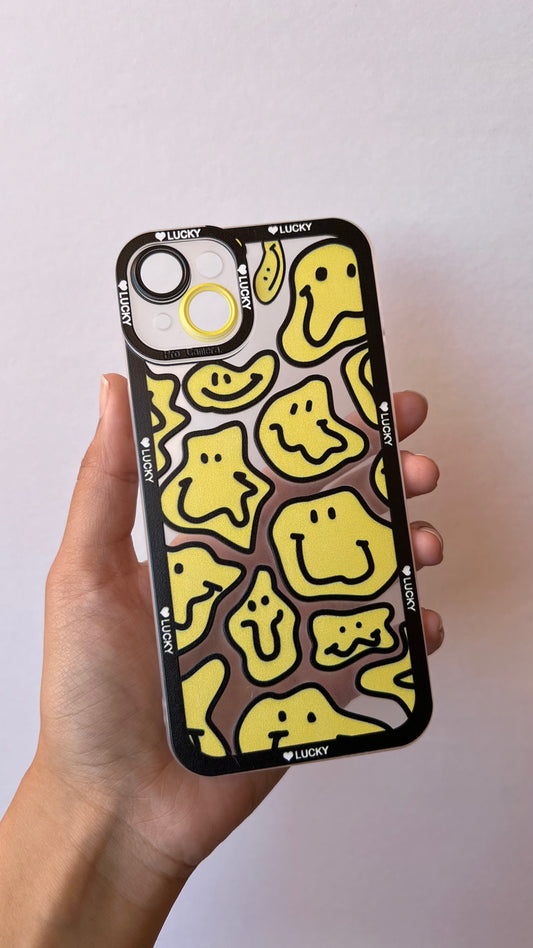 Carcasa iPhone 15 Plus - Happy