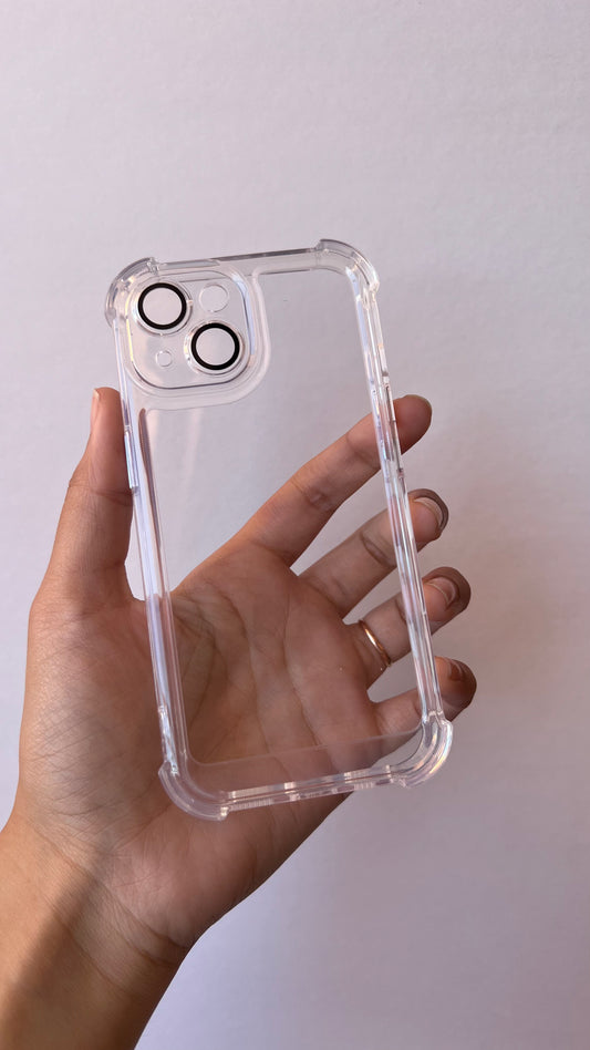 Carcasa iPhone 15 - Clear Prot Cámara