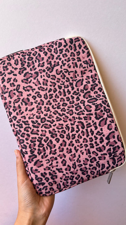 Estuche MacBook y iPad- Print Rosada